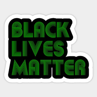 BLM (Green) Sticker